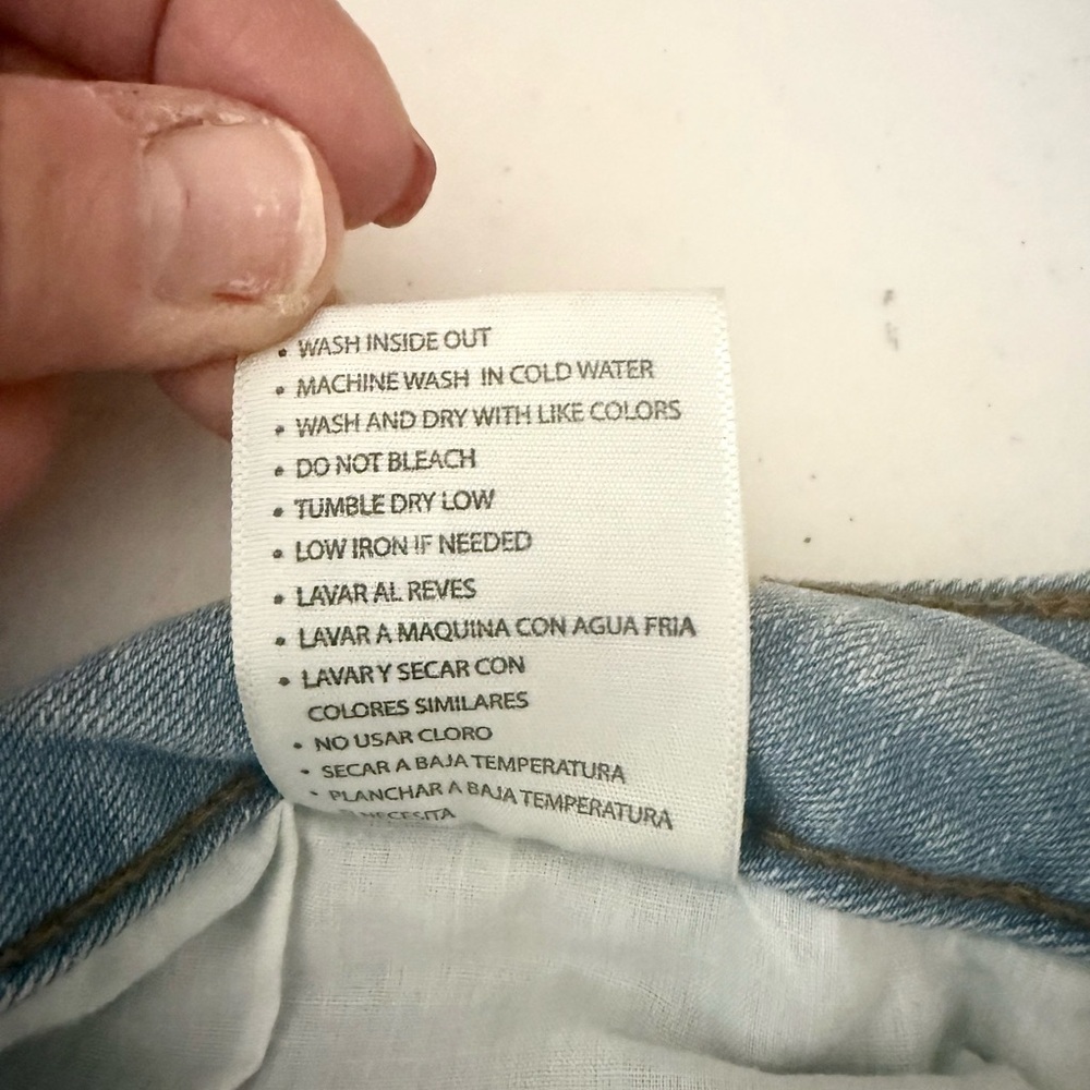KanCan Alani Mid Rise Super Skinny Jeans In Light Wash Size 7 - Picture 11 of 12